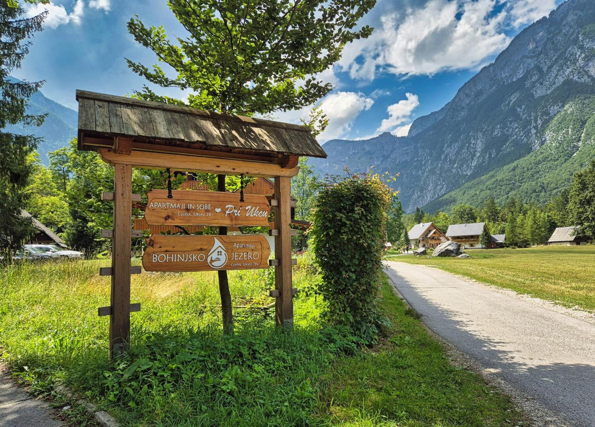 Sobe In Apartmaji Pri Ukcu Bohinj ภายนอก รูปภาพ